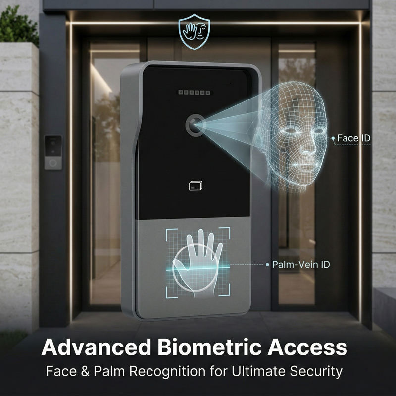 Smart Doorbell Wired - Tuya Smart Video Deurbel Buitenunit Gezichtsherkenning