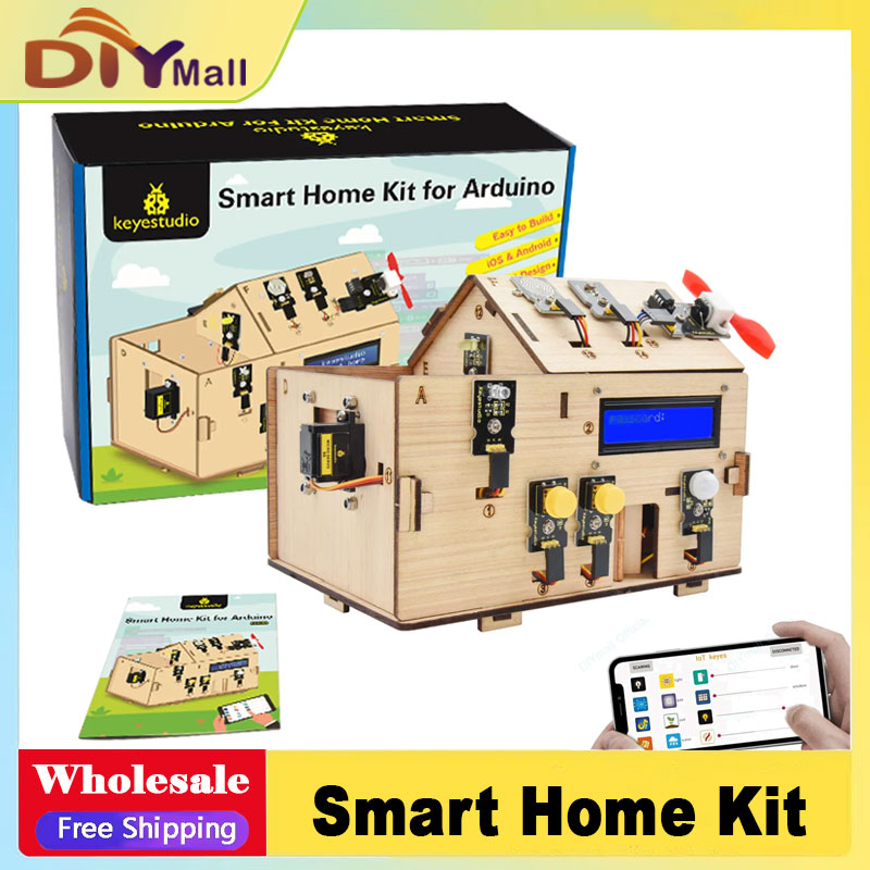 Home Automation Diy Projects - Keyestudio Smart IoT Home Kit met