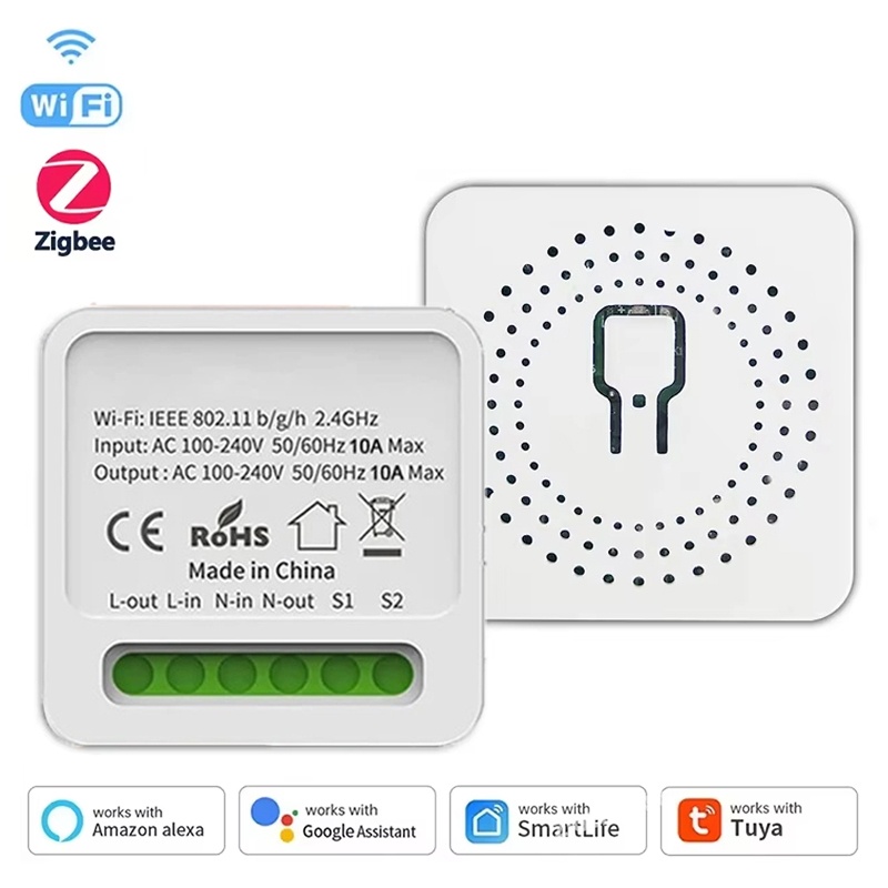Home Automation Ideas - Tuya Zigbee Mini Smart Switches 16A