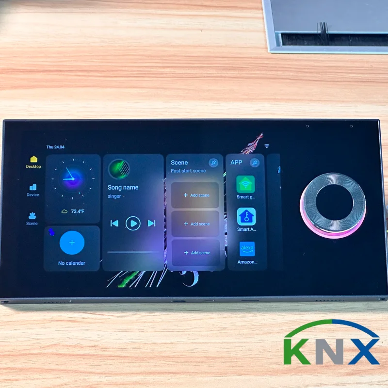 Home Automation System Design - 8-inch IPS-scherm 1280*800, M20-KNX Home Automation