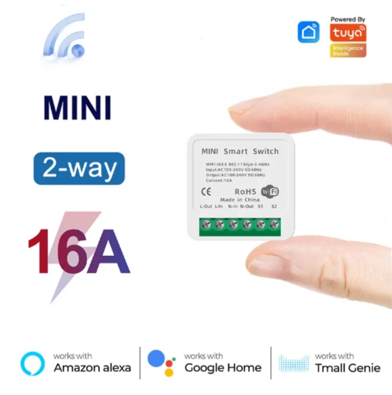 Home Automation Ideas - Tuya Mini 16A WiFi Switch Smart