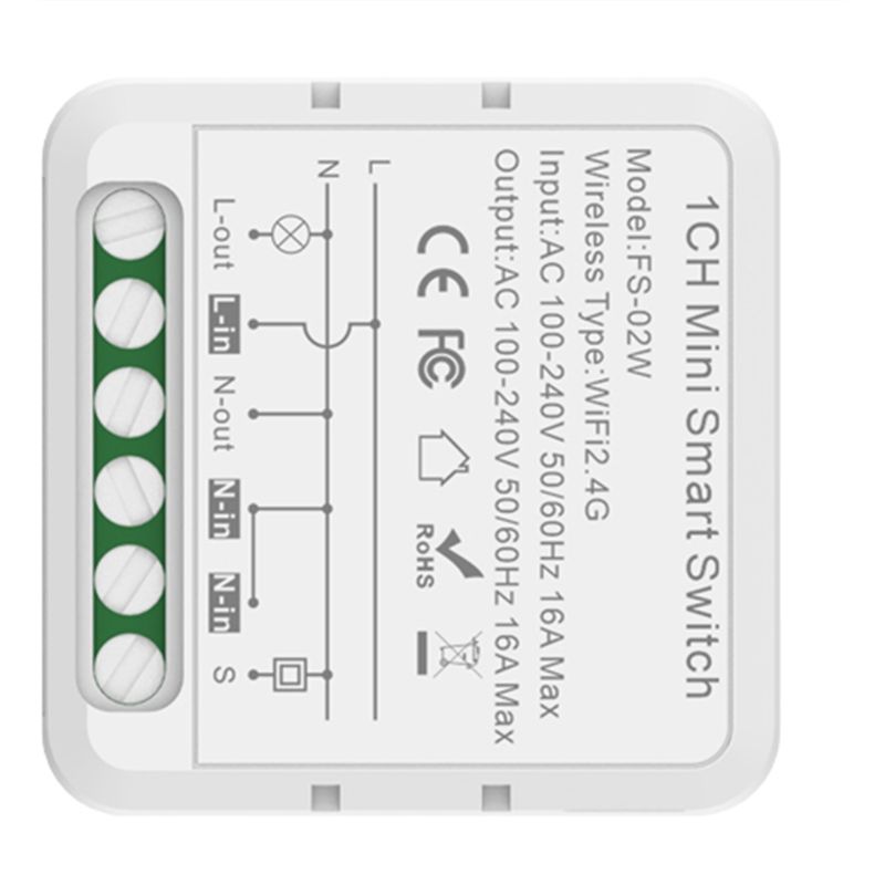 Home Automation Diy Projects - ABJI-Tuya Smart Wifi-schakelaar voor Alexa Google