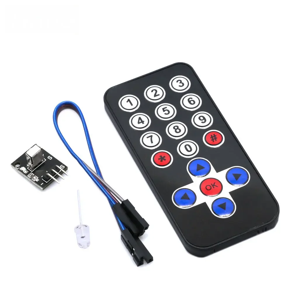 Home Automation Diy Kit - Slimme IR-afstandsbedieningssensormodule (HX1838) - Draadloze infraroodontvangerkit