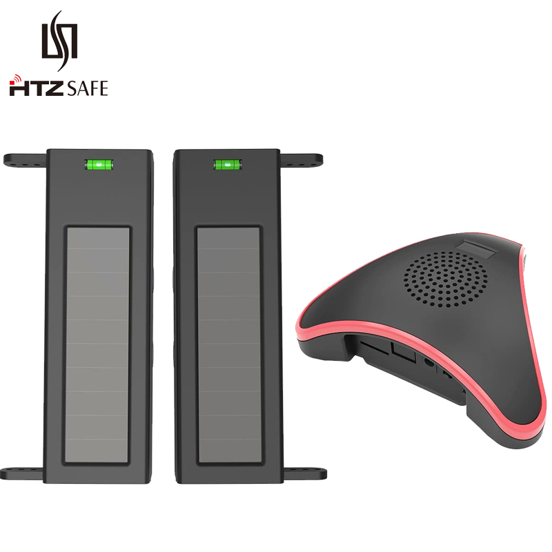 Home Automation System Diy - HTZSAFE Solar Beam Sensor Oprit Alarmsysteem