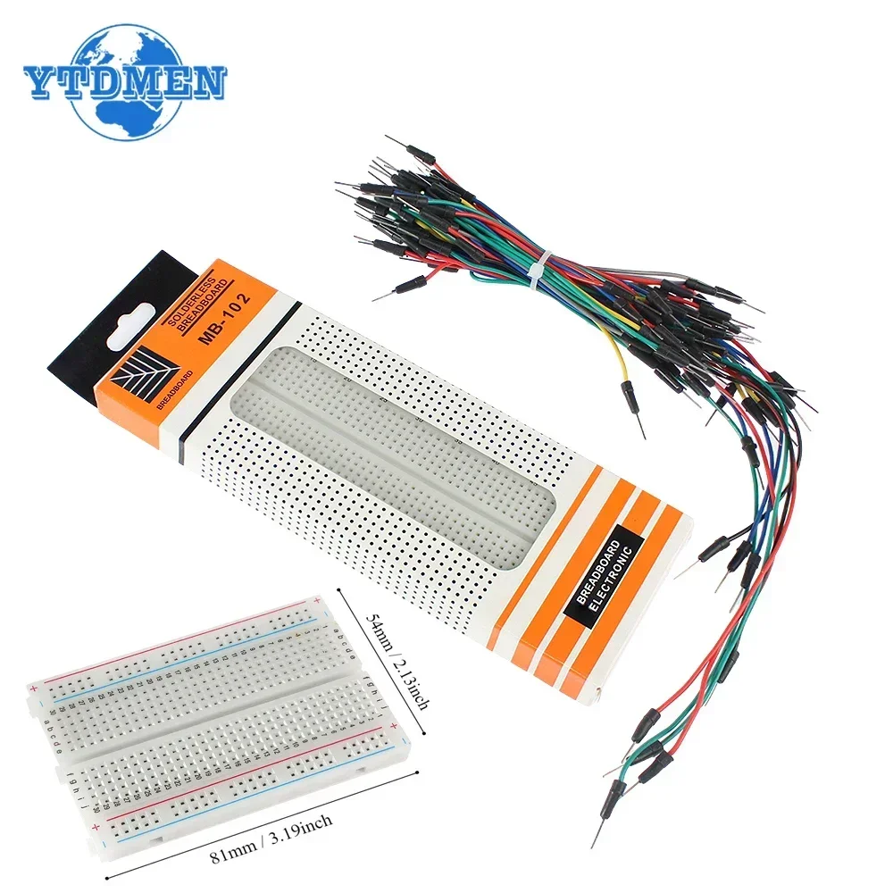 Esp8266 Nodemcu Board - MB-102 Broodplank 400 830 Punten Soldeerloze
