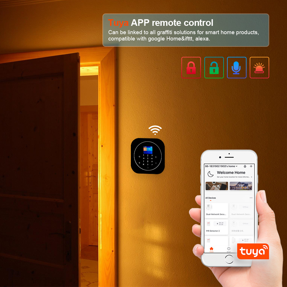 KERUI G12 2G Wifi Draadloos Al - Home Automation System Diy recensie en prijs