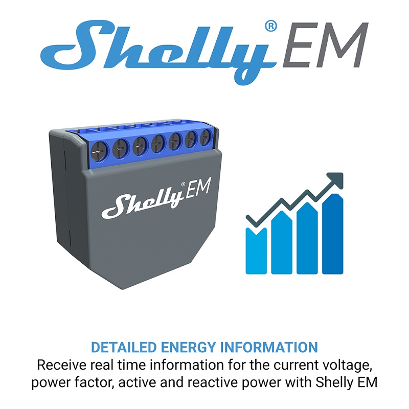 SHELLY EM Wifi Smart Life Cont - Shelly Relay Module recensie en prijs