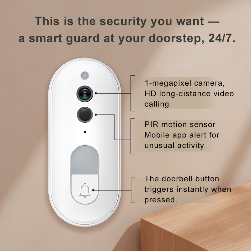 Tuya Smart Video Deurbel Draad - Smart Doorbell Wired recensie en prijs