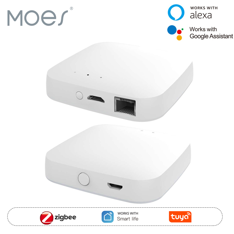 MOES Tuya ZigBee3.0 Smart Hub, - Matter Hub Thread recensie en prijs