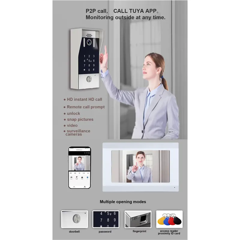 TYSH 2-draads IP Smart WiFi Vi - Smart Doorbell Wired recensie en prijs