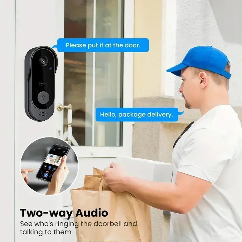 Video HD draadloze waterdichte - Smart Doorbell Wired recensie en prijs