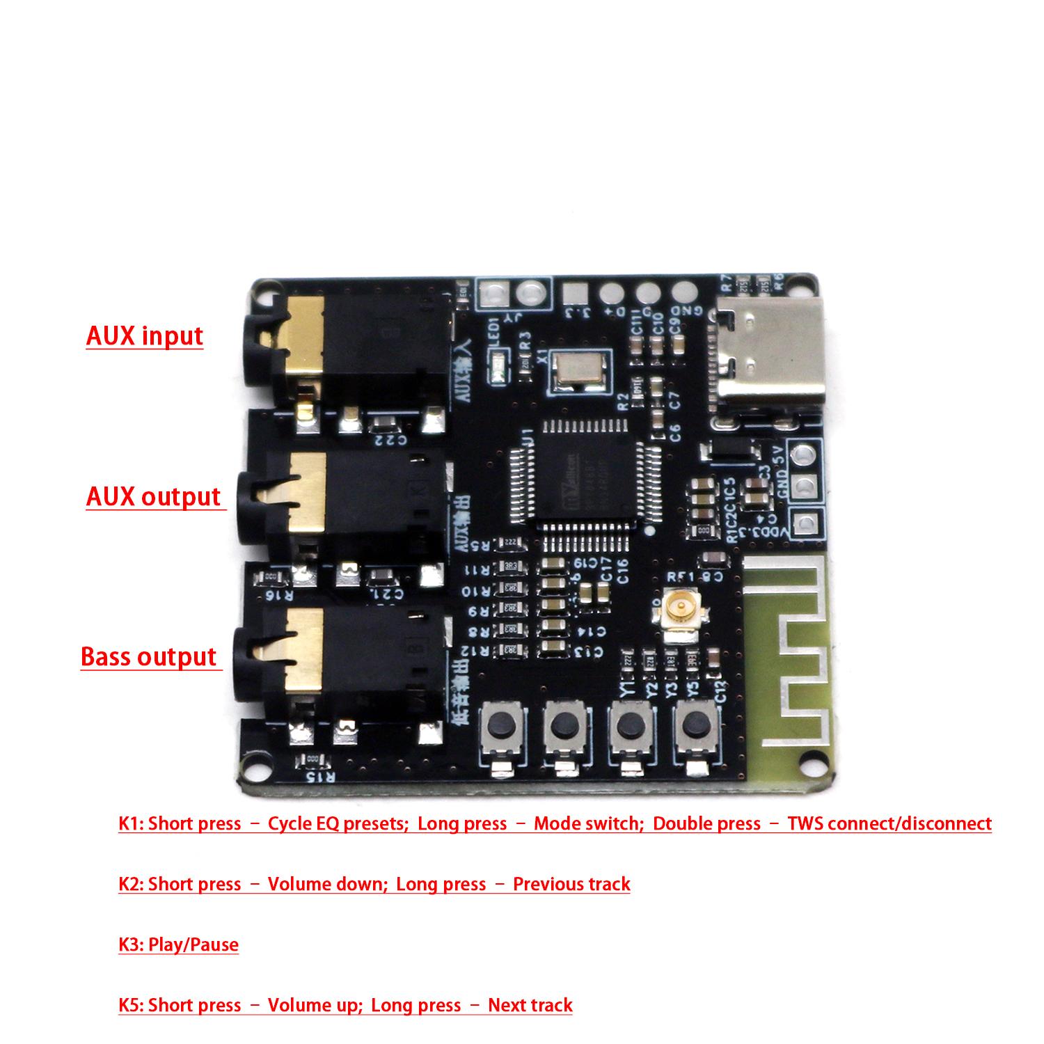 Bluetooth DSP Tuning Module BP - Home Automation System Diy recensie en prijs
