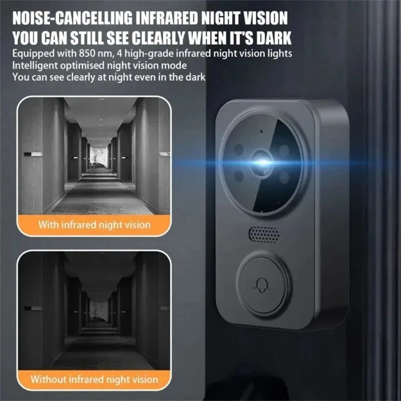 M8 Smart Visual Deurbel WiFi T - Smart Doorbell Wired recensie en prijs