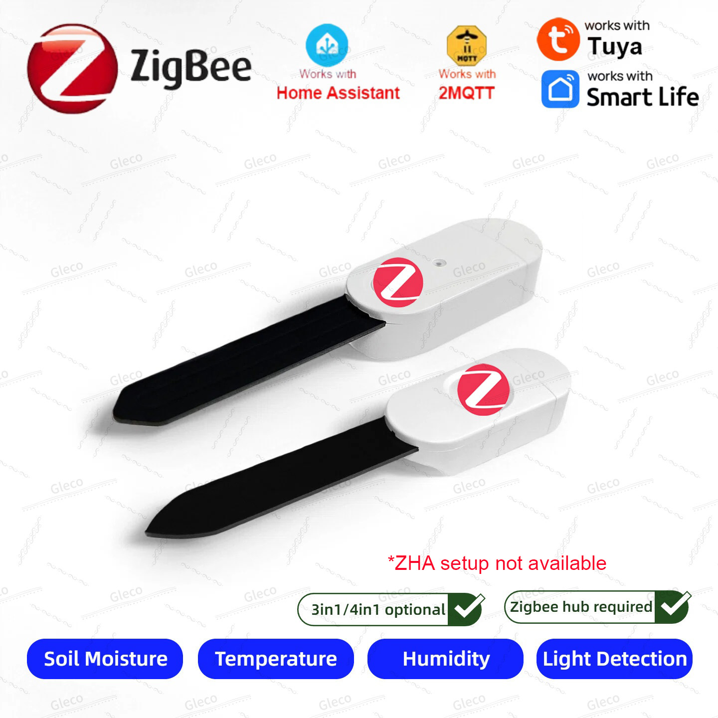 Zigbee Bodemvochtsensor Meter  - Home Automation Ideas recensie en prijs