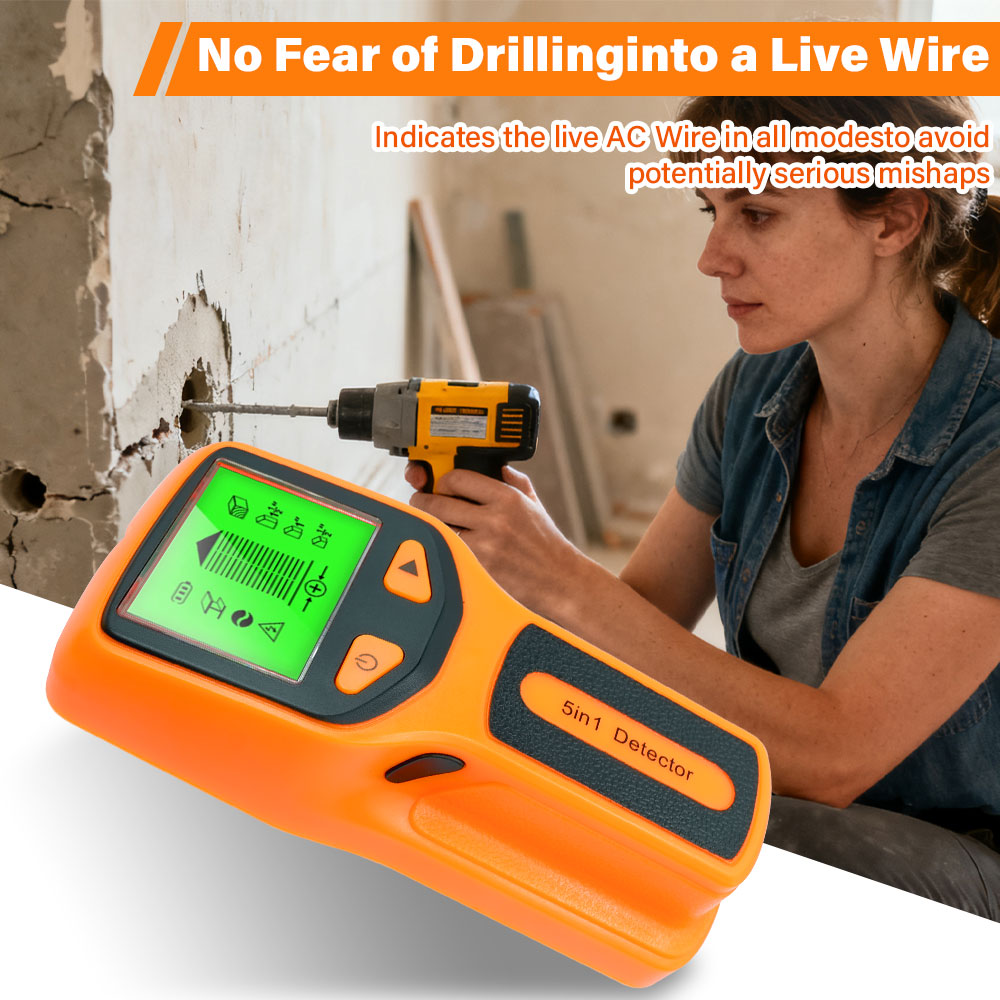 Wanddetector 5-in-1 draagbare  - Water Leak Detector Wired recensie en prijs