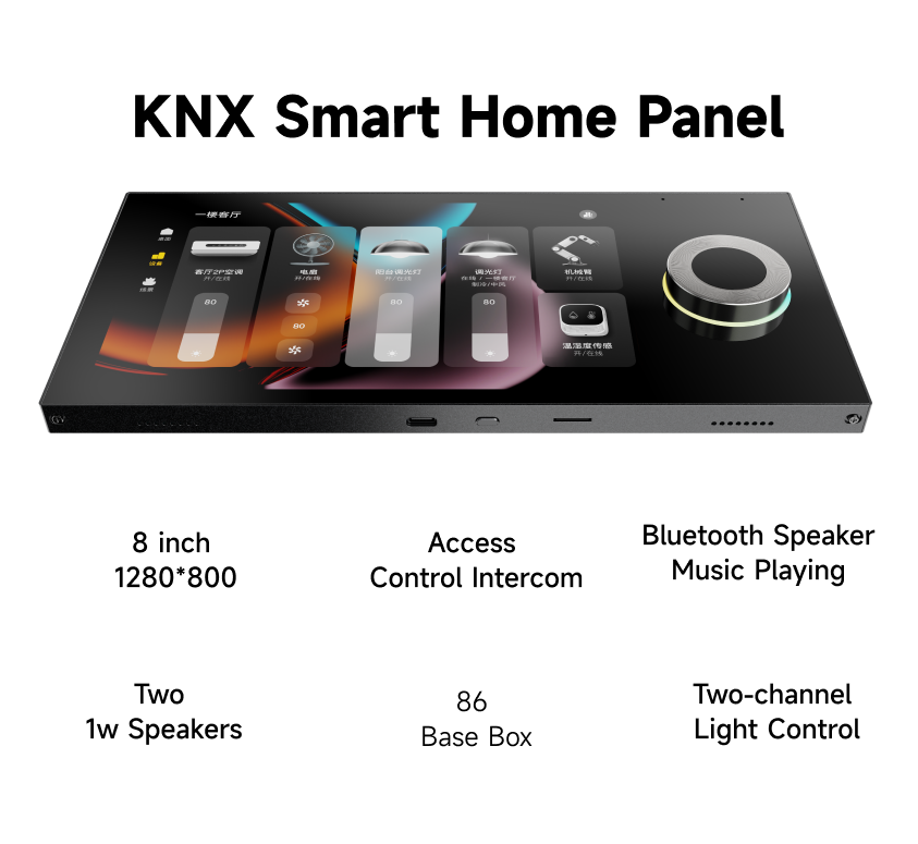 8-inch touchscreen huisautomat - Home Automation System Design recensie en prijs