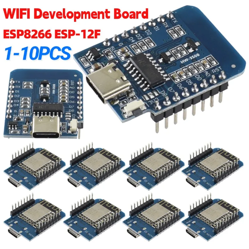 1-10PCS ESP8266 ESP-12F D1 Min - Esp8266 Nodemcu Board recensie en prijs