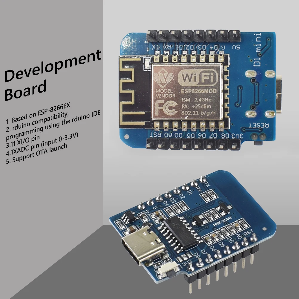 1-10PCS ESP8266 ESP-12F D1 Min - Esp8266 Nodemcu Board recensie en prijs