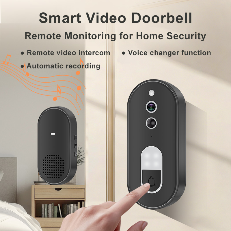 WiFi-videodeurbel werkt met Tu - Smart Doorbell Wired recensie en prijs