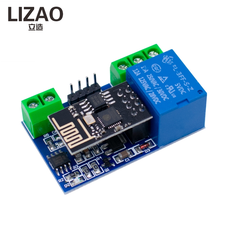 LIZAO ESP8266 5V WiFi IoT-rela - Home Automation Diy Projects recensie en prijs
