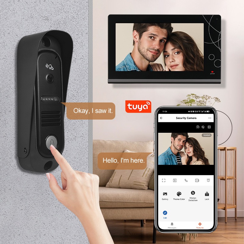 Slimme Home 7 Inch WiFi Videod - Smart Doorbell Wired recensie en prijs