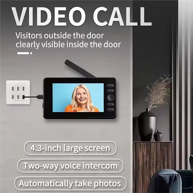 T81C! Draadloze videodeurbel 4 - Smart Doorbell Wired recensie en prijs