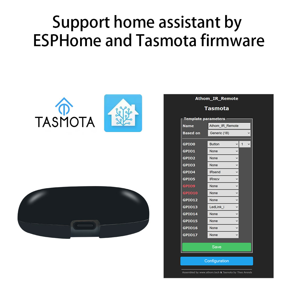 Tasmota MQTT IR-afstandsbedien - Home Automation Diy recensie en prijs